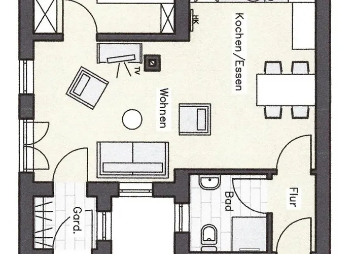 17 Am Berg Apartment *